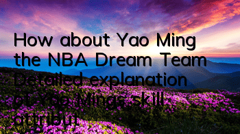 How about Yao Ming, the NBA Dream Team? Detailed explanation of Yao Ming’s skill attributes