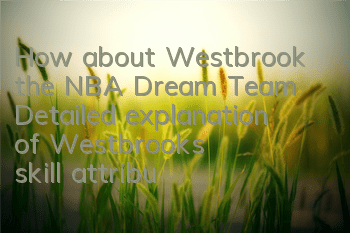 How about Westbrook, the NBA Dream Team? Detailed explanation of Westbrook's skill attributes