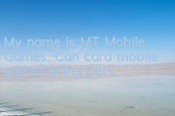 My name is MT Mobile Games. Can card mobile games bring pets?