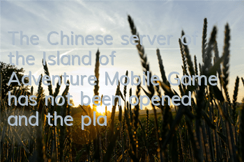The Chinese server of the Island of Adventure Mobile Game has not been opened, and the players are already crazy