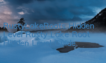 RustyLakeRoots Hidden Level Rusty Lake Root Hidden Level Guide