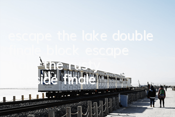 escape the lake double finale, block escape from the rusty lakeside finale