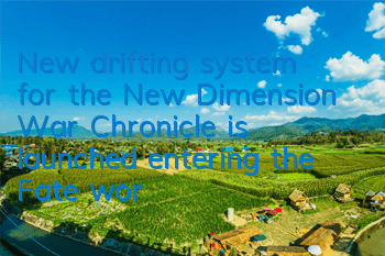 New drifting system for the New Dimension War Chronicle is launched, entering the Fate world in a mess