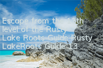 Escape from the 13th level of the Rusty Lake Roots Guide Rusty LakeRoots Guide 13