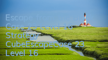 Escape from the Block Case 23 Level 16 Strategy CubeEscapeCase 23 Level 16