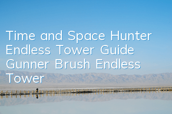 Time and Space Hunter Endless Tower Guide Gunner Brush Endless Tower