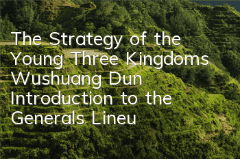 The Strategy of the Young Three Kingdoms Wushuang Dun, Introduction to the Generals' Lineup and Playing Style