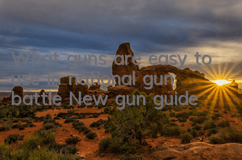 What guns are easy to use in national gun battle? New gun guide