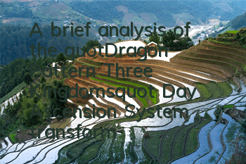 A brief analysis of the 