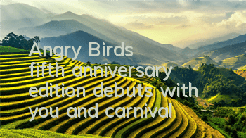 Angry Birds' fifth anniversary edition debuts with you and carnival