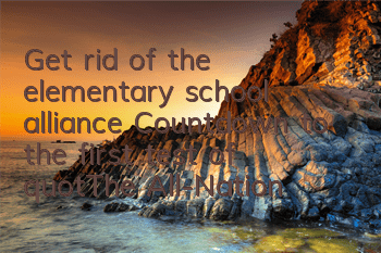 Get rid of the elementary school alliance! Countdown to the first test of 