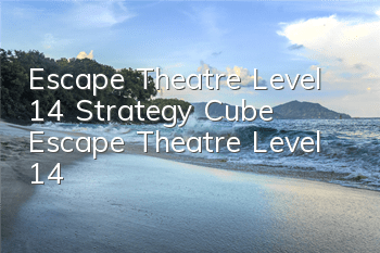 Escape Theatre Level 14 Strategy Cube Escape Theatre Level 14