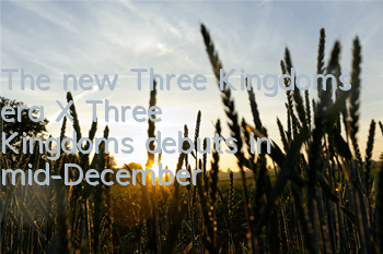 The new Three Kingdoms era 