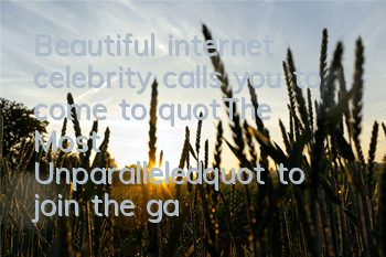 Beautiful internet celebrity calls you to come to 