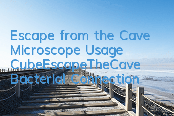 Escape from the Cave Microscope Usage CubeEscapeTheCave Bacterial Connection