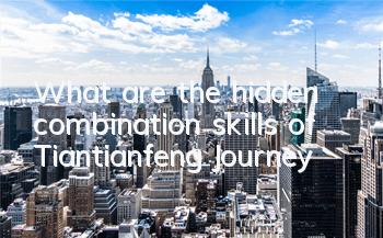 What are the hidden combination skills of Tiantianfeng Journey