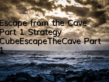 Escape from the Cave Part 1 Strategy CubeEscapeTheCave Part 1