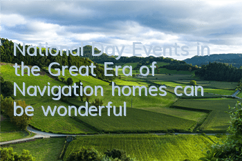 National Day Events in the Great Era of Navigation, homes can be wonderful
