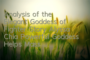 Analysis of the Elegant Goddess of Fighter Story, Alyssa Chia, Powerful Goddess Helps Massing the Plane