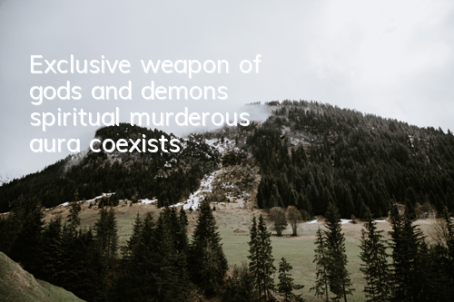 Exclusive weapon of gods and demons, spiritual murderous aura coexists