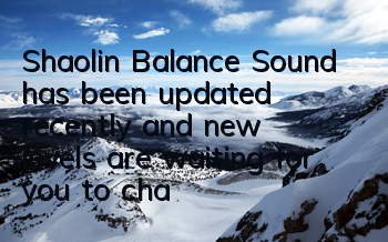 Shaolin Balance Sound has been updated recently, and new levels are waiting for you to challenge