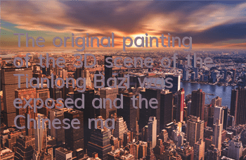The original painting of the 3D scene of the Tianlong Bazi was exposed, and the Chinese martial arts style was praised