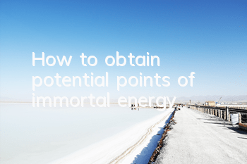 How to obtain potential points of immortal energy