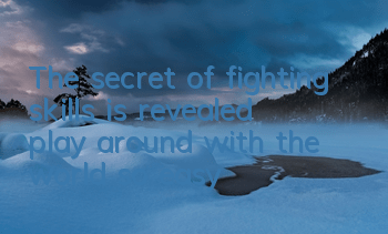 The secret of fighting skills is revealed, play around with the world so easy!