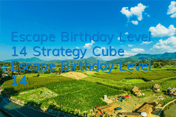 Escape Birthday Level 14 Strategy Cube Escape Birthday Level 14