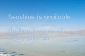 Seashine is available in September, a thrilling journey of lonely jellyfish