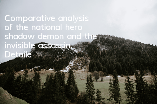 Comparative analysis of the national hero shadow demon and the invisible assassin. Detailed explanation of the invisible assassin skills