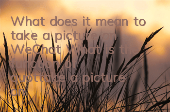 What does it mean to take a picture on WeChat (What is the function of 