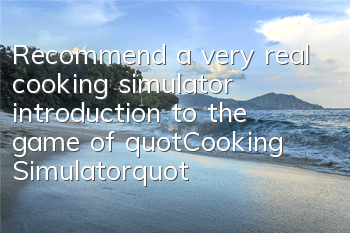 Recommend a very real cooking simulator (introduction to the game of 