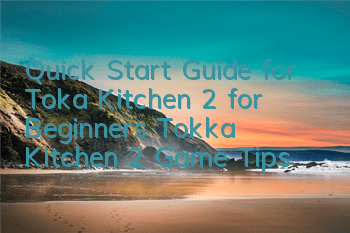 Quick Start Guide for Toka Kitchen 2 for Beginners (Tokka Kitchen 2 Game Tips)