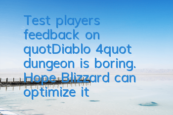 Test players' feedback on 