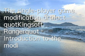 The single-player game modification artifact 