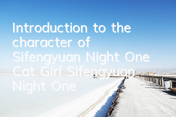 Introduction to the character of Sifengyuan Night One (Cat Girl Sifengyuan Night One)