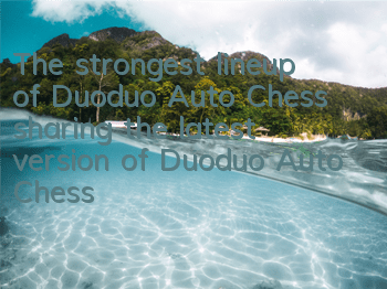 The strongest lineup of Duoduo Auto Chess (sharing the latest version of Duoduo Auto Chess)