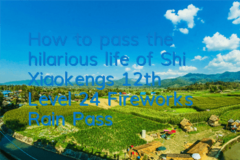 How to pass the hilarious life of Shi Xiaokeng’s 12th Level 24? Fireworks Rain Pass
