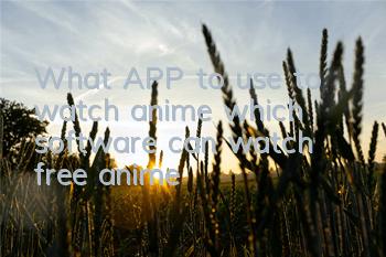 What APP to use to watch anime (which software can watch free anime)