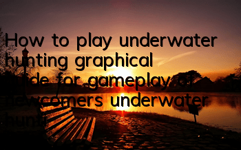 How to play underwater hunting (graphical guide for gameplay of newcomers underwater hunting)