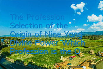 The Profession Selection of the Origin of Nine Yang Divine Power Which Profession is the Origin of Nine Yang Divine Power?