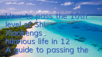 How to pass the 10th level of Shi Xiaokeng's hilarious life in 12? A guide to passing the gift