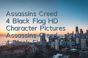 Assassin's Creed 4 Black Flag HD Character Pictures (Assassin's Creed 4 Black Flag Domineering Horizontal Screen Wallpaper)