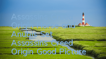 Assassin's Creed Origin Horse and Anubis Set (Assassin's Creed Origin Good Picture)