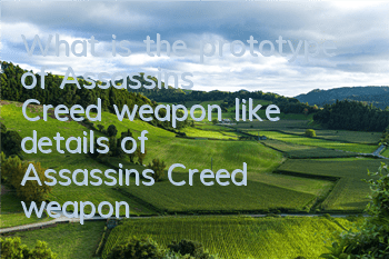 What is the prototype of Assassin's Creed weapon like (details of Assassin's Creed weapon introduction)