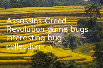Assassin's Creed Revolution game bugs (interesting bug collection)