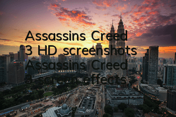 Assassin's Creed 3 HD screenshots (Assassin's Creed 3 screen effects)