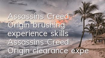 Assassin's Creed Origin brushing experience skills (Assassin's Creed Origin clearance experience)