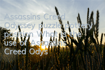 Assassin's Creed Odyssey puzzle pottery position (What is the use of Assassin's Creed Odyssey puzzle pottery)